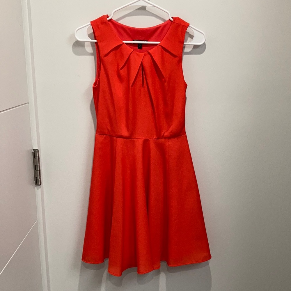 Coral dress